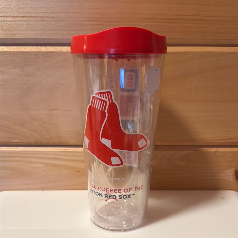 Boston Red Sox Tumbler with Lid Dunkin’ Donuts
